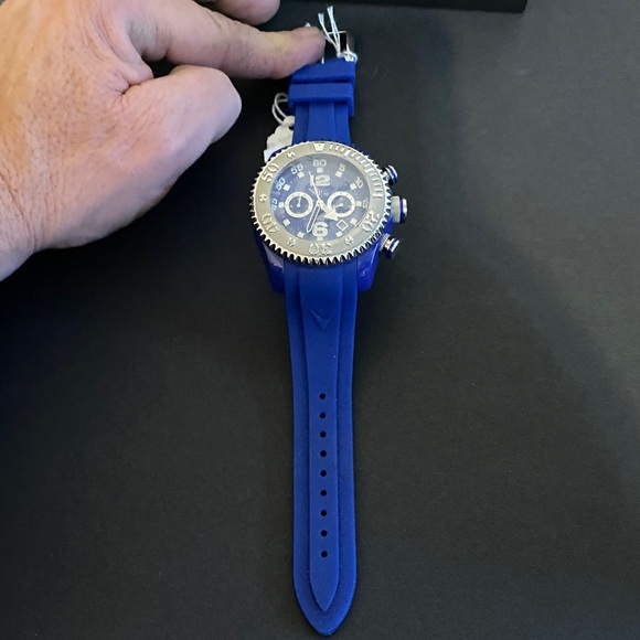 Men's Blue Chronograph Watch - Picture 4 of 4